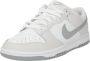 Nike Dunk Low Retro Summit White Platinum Tint White Light Smoke Grey- Summit White Platinum Tint White Light Smoke Grey - Thumbnail 3
