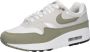 Nike Air Max 1 Light Army Wit Lichtgrijs Lichtgroen Sneakers Unisex - Thumbnail 4