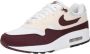 Nike Air Max 1 Dames Sneakers Wit Rood Doos zonder deksel - Thumbnail 2