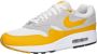 Nike Air Max 1 Essential White Pure Platinum Black University Gold- White Pure Platinum Black University Gold - Thumbnail 3