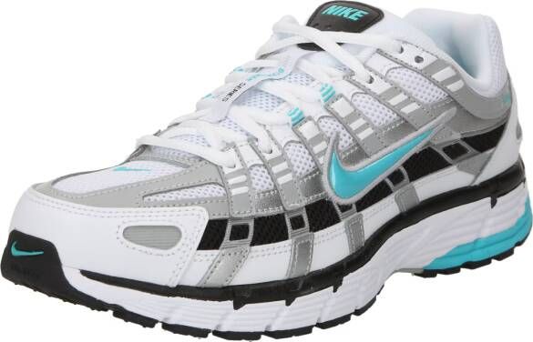 Nike Schoenen P-6000 White Metallic Silver Black Dusty Cactus- White Metallic Silver Black Dusty Cactus - Foto 4