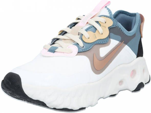 Nike React Art3mis Dames Summit White/Ozone Blue/Light Orewood Brown/Arctic  Pink Dames - Schoenen.nl