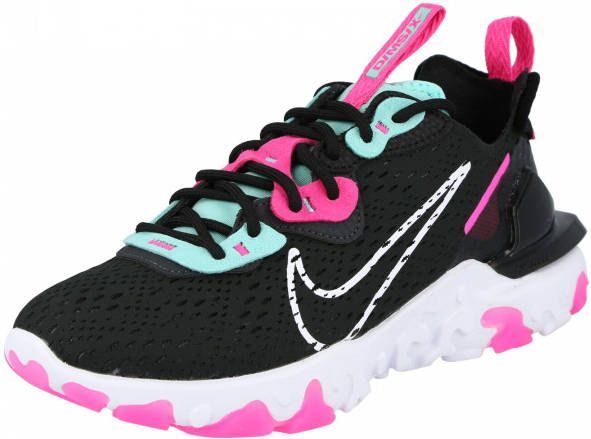 Nike W Nsw React Vision Dk Smoke Grey White Pink Blast Schoenmaat 36 1 2 Sneakers CI7523 008 - Foto 4