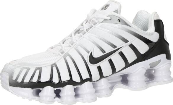 Nike Shox TL white black mtlc platinum Running in wit formaten: 46