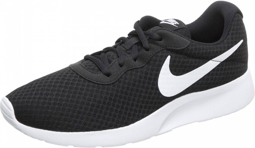 Nike Tanjun Heren Sneakers Black/White - Schoenen.nl