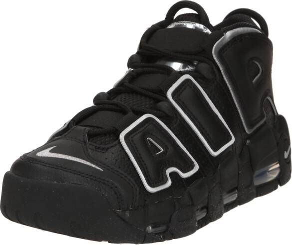 Nike Uptempo '96 Black Turquoise Blue Metallic Silver- Black Turquoise Blue Metallic Silver