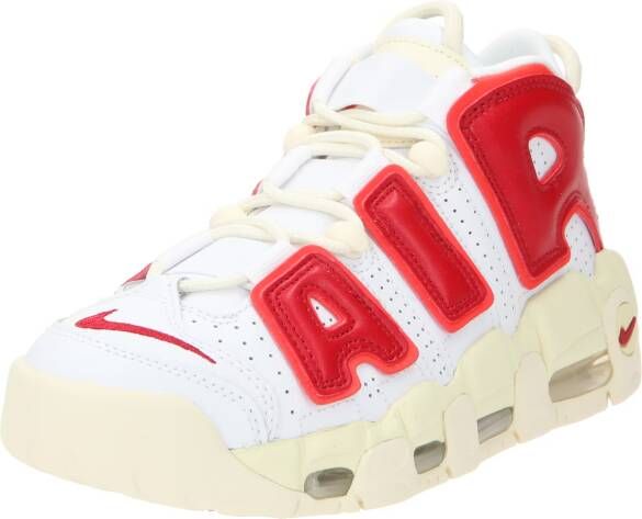 Nike Wmns Air More Uptempo Basketball Schoenen white gym red alabaster lt crimson maat: 37.5 beschikbare maaten:37.5 40 - Foto 5