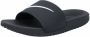 Nike Kawa Slide Bgp Slippers Black White - Thumbnail 8