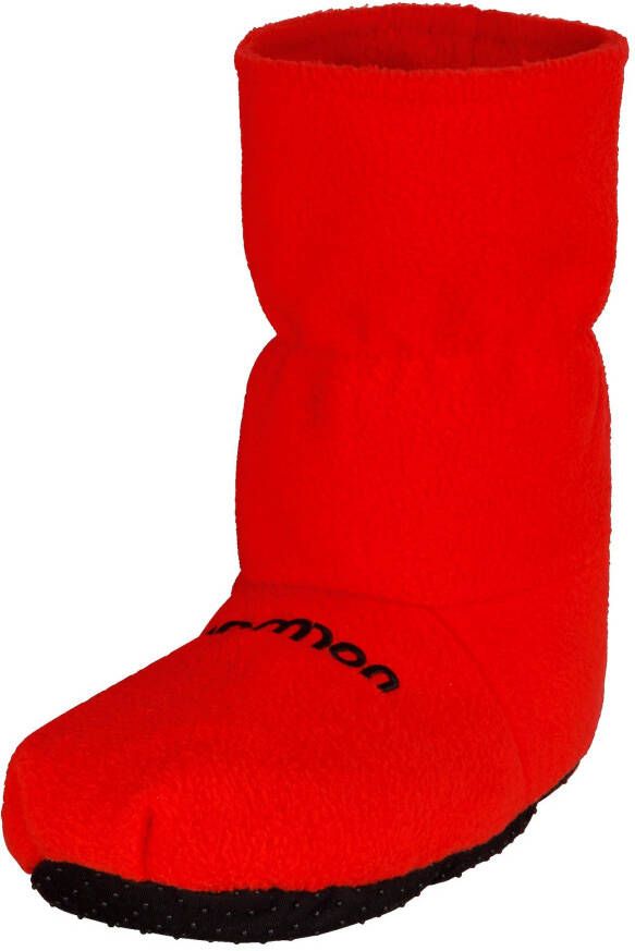 Normani Huisschoenen rood zwart