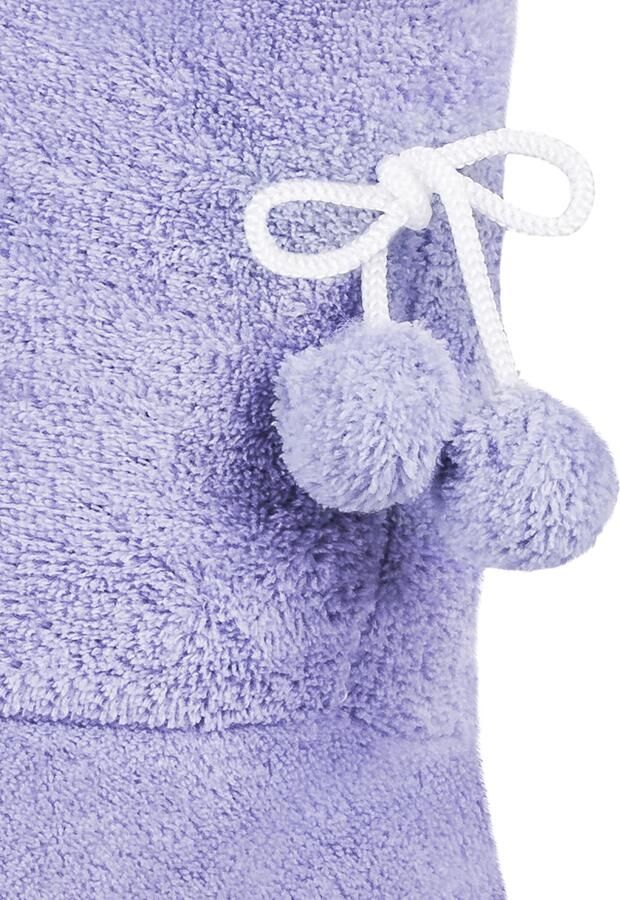 Normani Fleece-pantoffels voor dames met pompons - Foto 4