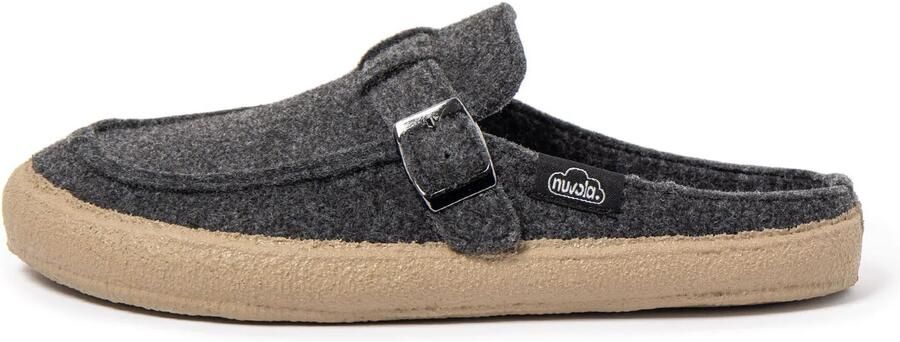 Nuvola. Huisschoenen 'Zueco Clay' donkergrijs - Foto 2