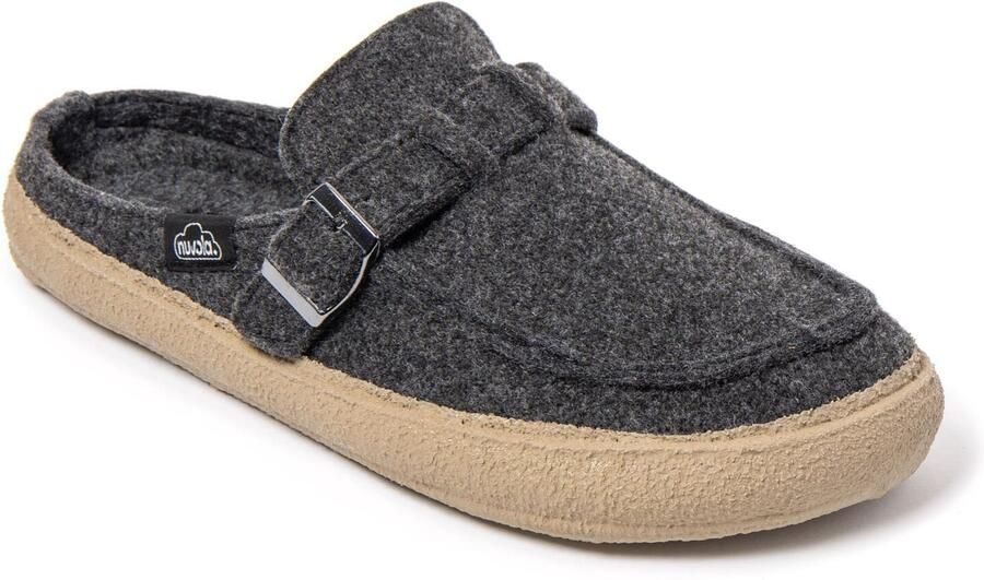 Nuvola. Huisschoenen 'Zueco Clay' donkergrijs - Foto 4