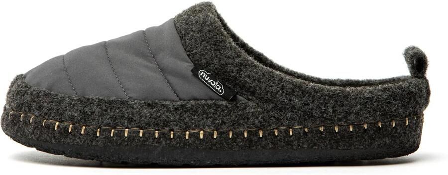 Nuvola. Huisschoenen 'Zueco New Wool' donkergrijs - Foto 2