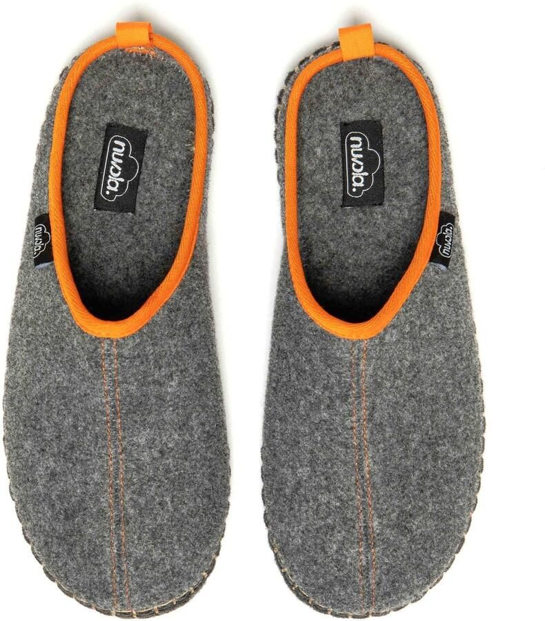 Nuvola. Nuvola- Sloffen Unisex- Grijs oranje - Foto 3