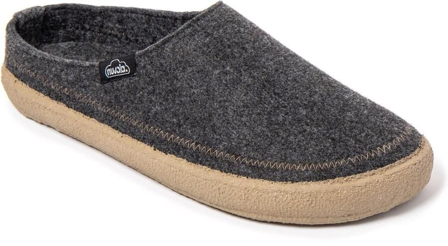 Nuvola. Huisschoenen 'Zueco Terra' donkergrijs - Foto 5