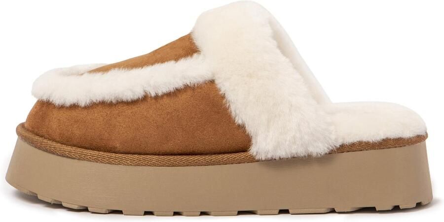 Nuvola. Huisschoenen 'Alaska' kastanjebruin - Foto 2