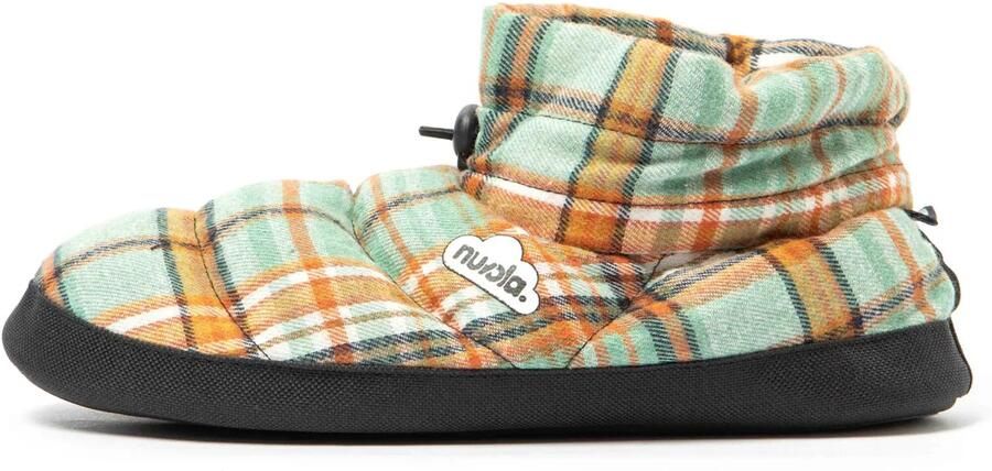 Nuvola. Huisschoenen 'Boot Home Scotland' groen