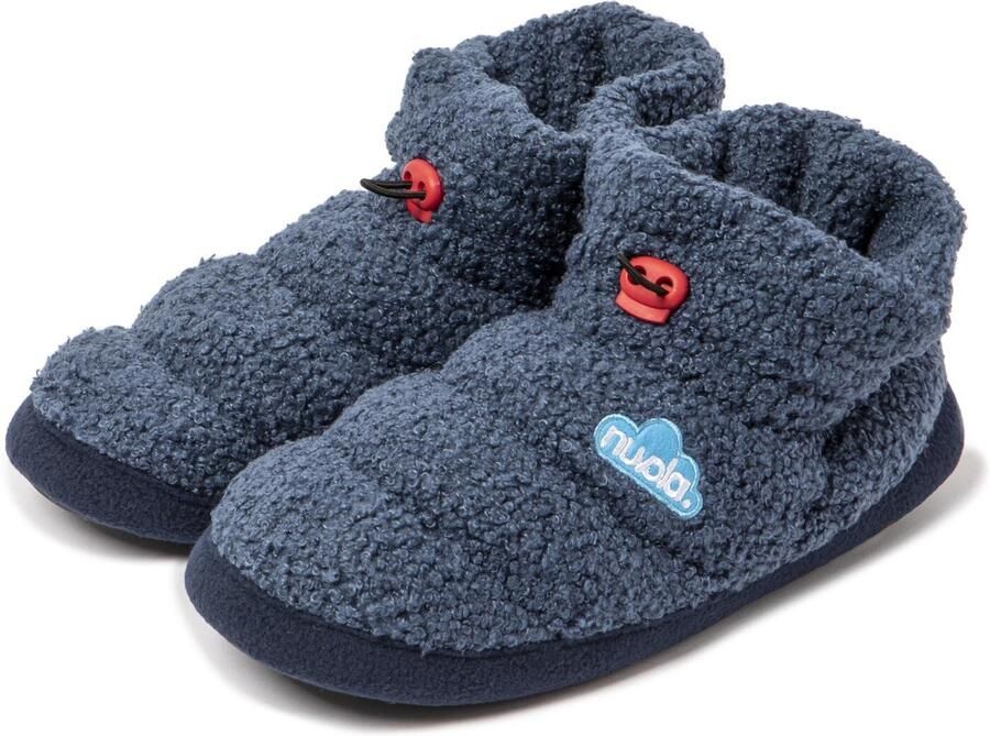 Nuvola. Huisschoenen 'Boot Home Sheep' donkerblauw - Foto 5