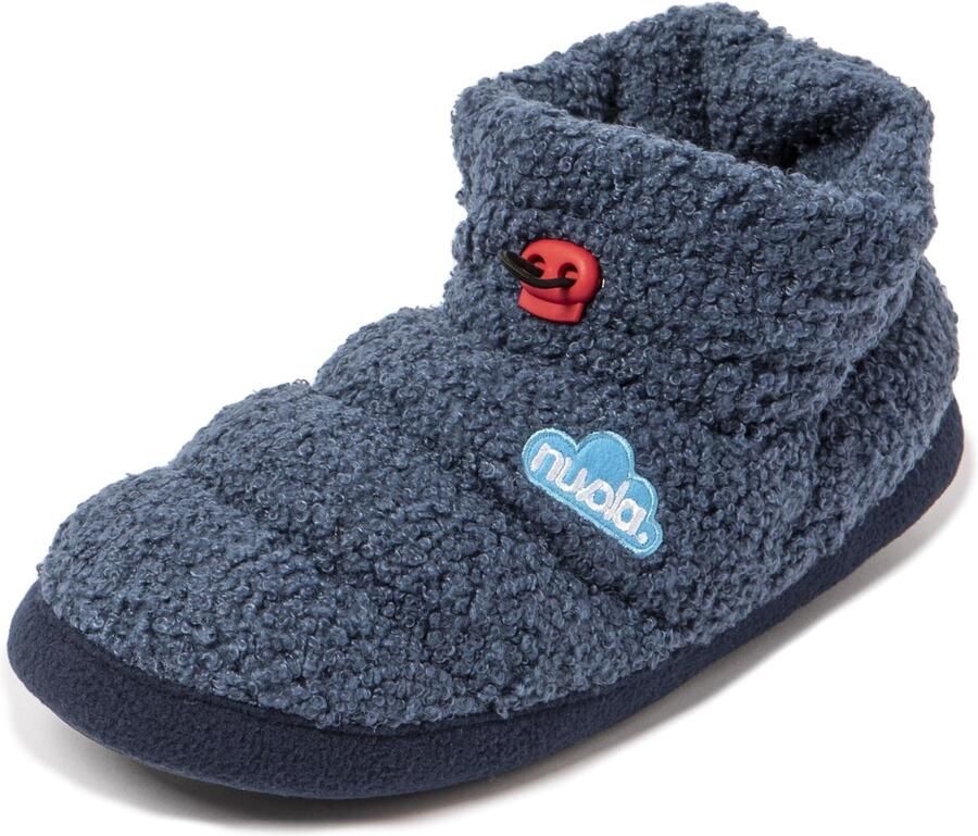 Nuvola. Huisschoenen 'Boot Home Sheep' donkerblauw - Foto 4