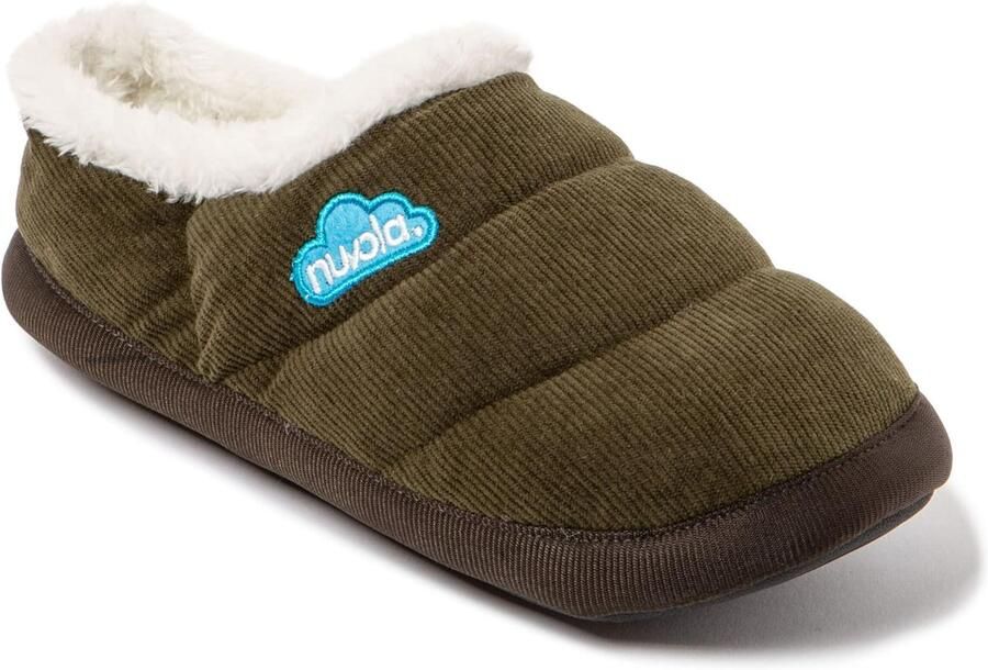 Nuvola. Huisschoenen 'Classic Cordy' donkergroen - Foto 3