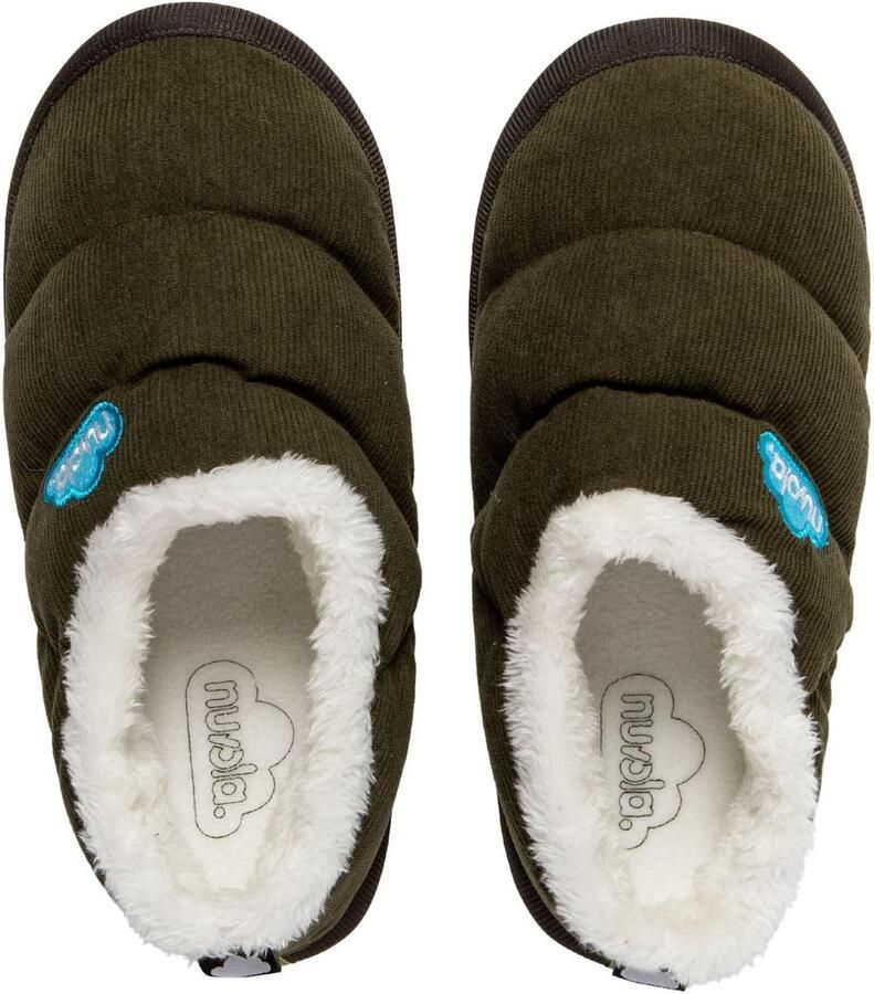 Nuvola. Huisschoenen 'Classic Cordy' donkergroen - Foto 2