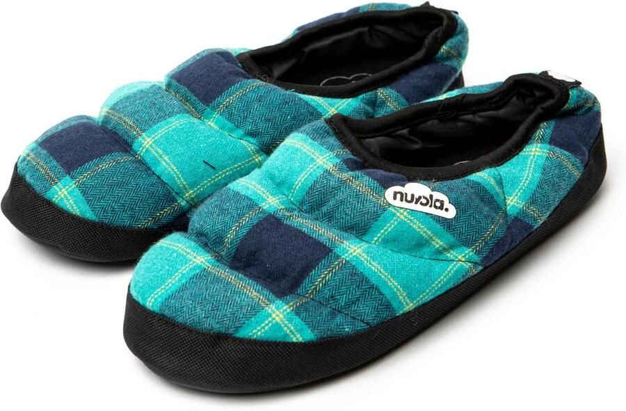 Nuvola. Huisschoenen 'Classic Scotland' turquoise - Foto 5