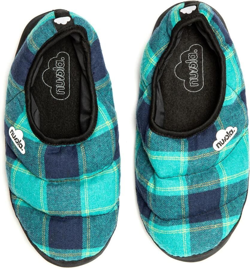 Nuvola. Huisschoenen 'Classic Scotland' turquoise - Foto 3