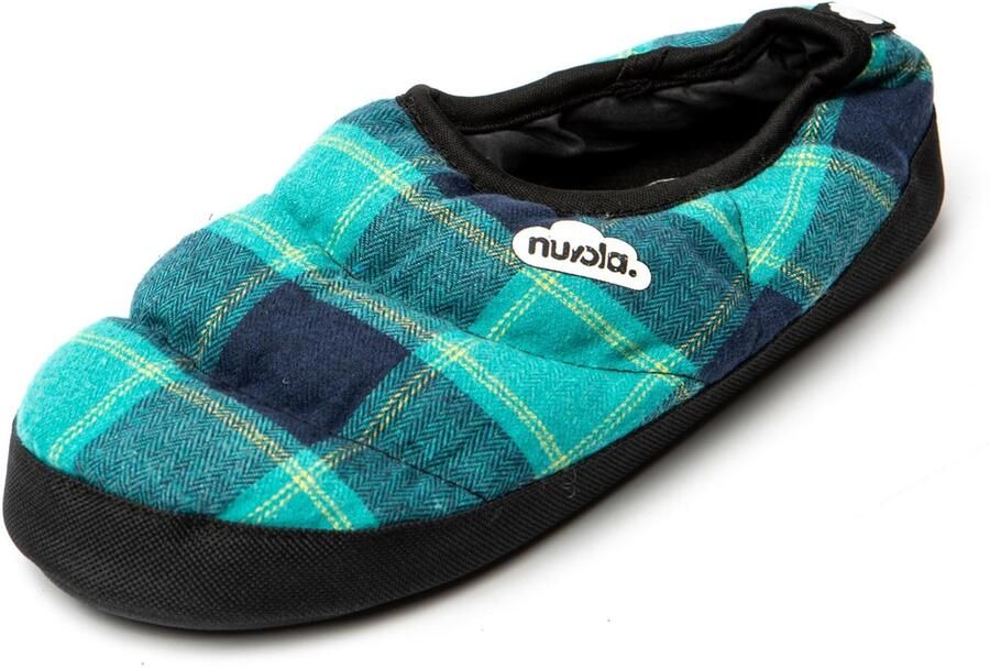 Nuvola. Huisschoenen 'Classic Scotland' turquoise - Foto 4