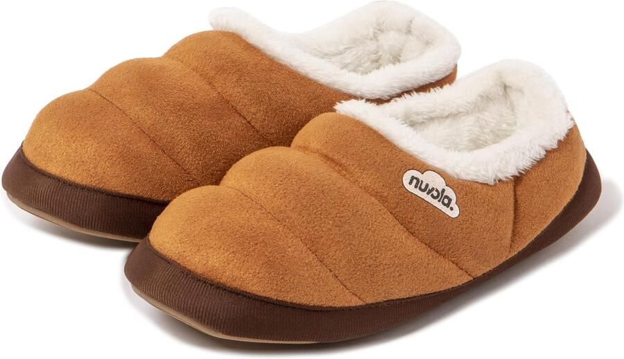 Nuvola. Huisschoenen 'Classic Velvet' kastanjebruin - Foto 5