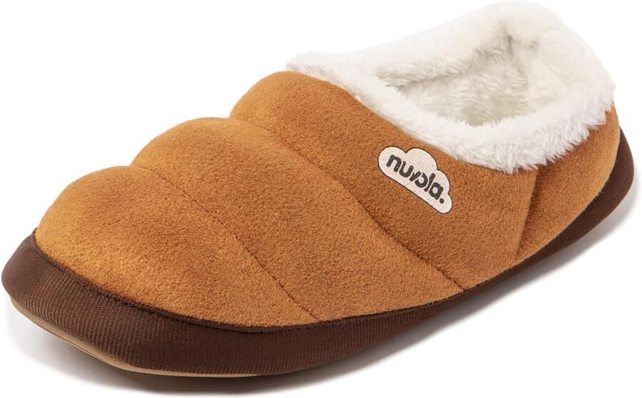 Nuvola. Huisschoenen 'Classic Velvet' kastanjebruin - Foto 4