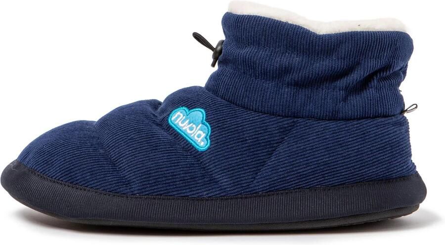 Nuvola. Huisschoenen 'Home' donkerblauw