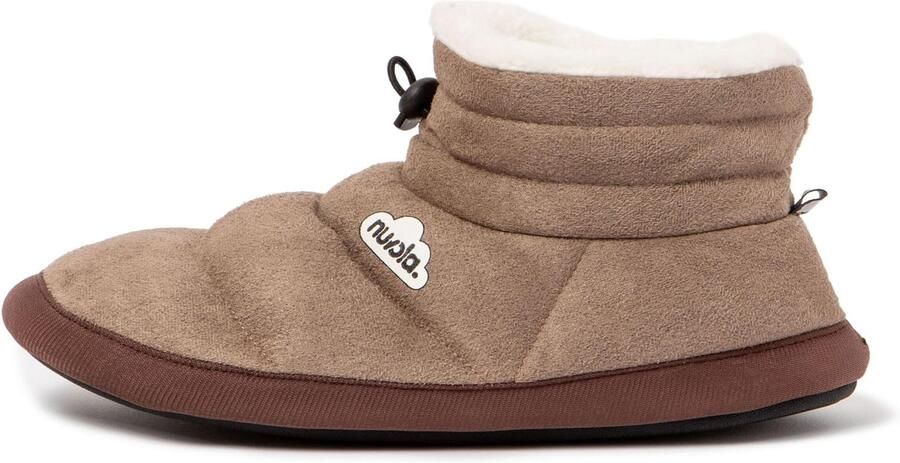 Nuvola. Nuvola Sloffen-unisex-taupe