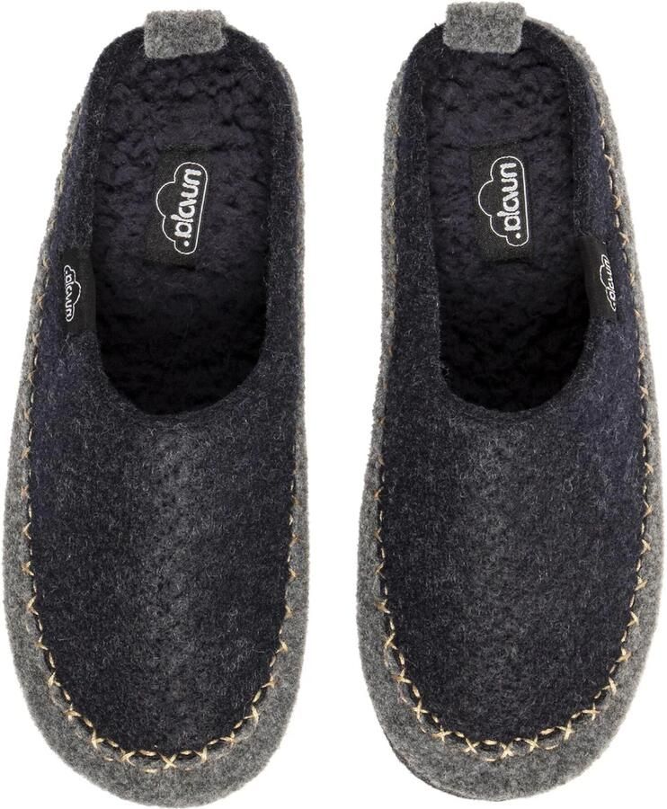 Nuvola. Huisschoenen 'Ranglan' donkerblauw - Foto 3