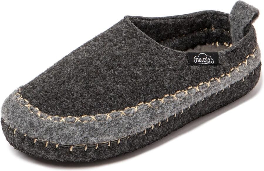 Nuvola. Huisschoenen 'Ranglan' donkergrijs - Foto 3