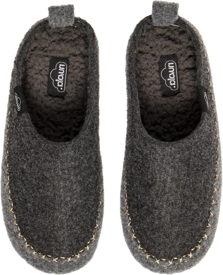 Nuvola. Huisschoenen 'Ranglan' donkergrijs - Foto 2