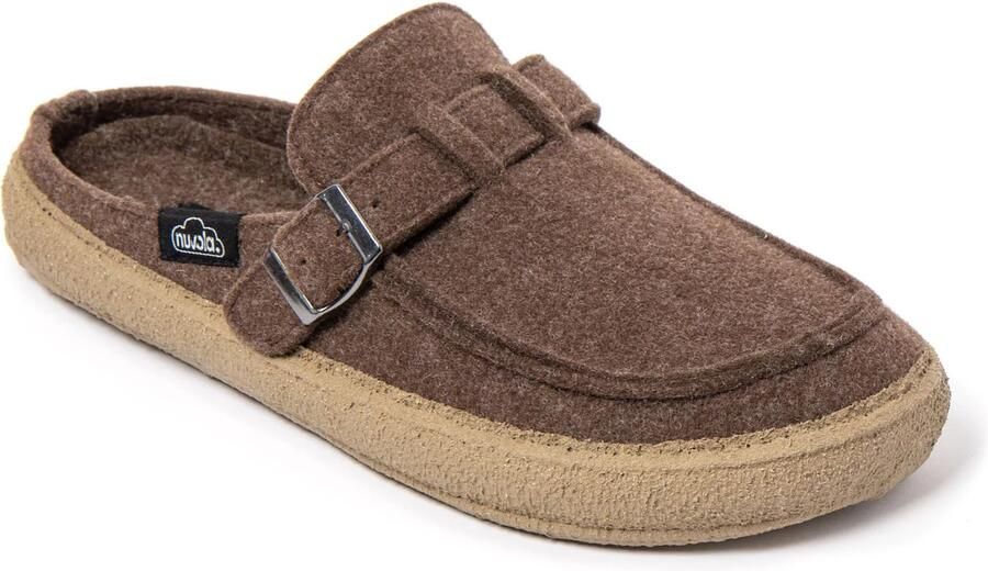 Nuvola. Huisschoenen 'Zueco Clay' bruin - Foto 5