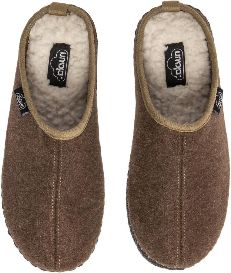 Nuvola. Huisschoenen 'Zueco New Rim' bruin - Foto 2