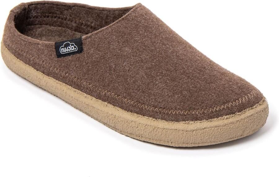 Nuvola. Huisschoenen 'Zueco Terra' bruin - Foto 4