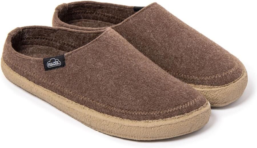Nuvola. Huisschoenen 'Zueco Terra' bruin - Foto 5