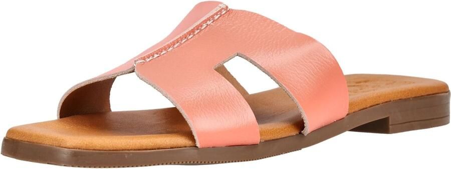Oh! My Sandals Muiltjes zalm roze