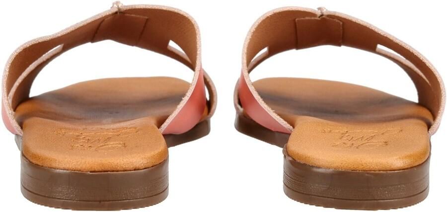 Oh! My Sandals Muiltjes zalm roze - Foto 3