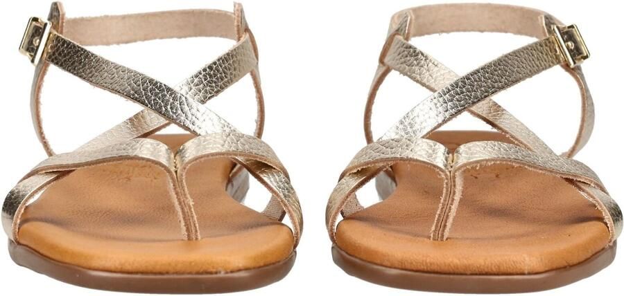 Oh! My Sandals Teenslipper beige champagne goud - Foto 3