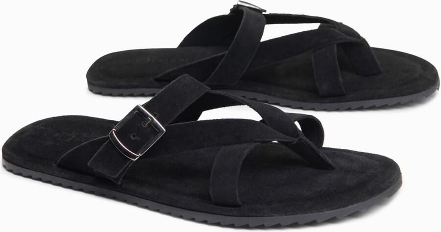 Ombre Teenslippers 'Klapki' zwart - Foto 2