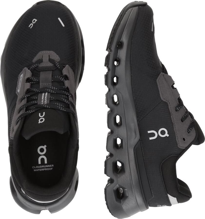 On Loopschoen 'Cloudrunner 2 Waterproof' lichtgrijs d kergrijs zwart - Foto 5