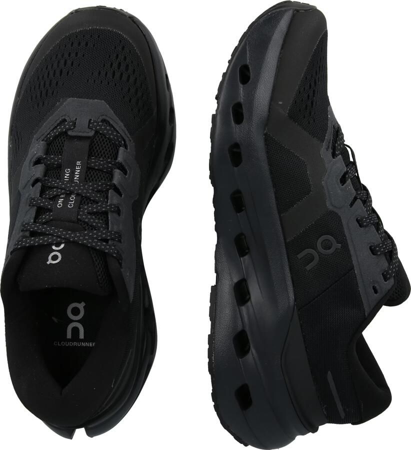 On Women's Cloudrunner 3 Hardloopschoenen zwart - Foto 4