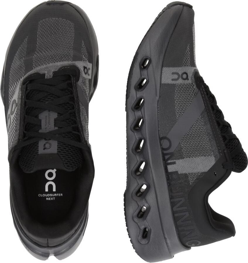 On Cloudsurfer Next Sneakers Dames Zwart Mesh Synthetisch - Foto 4