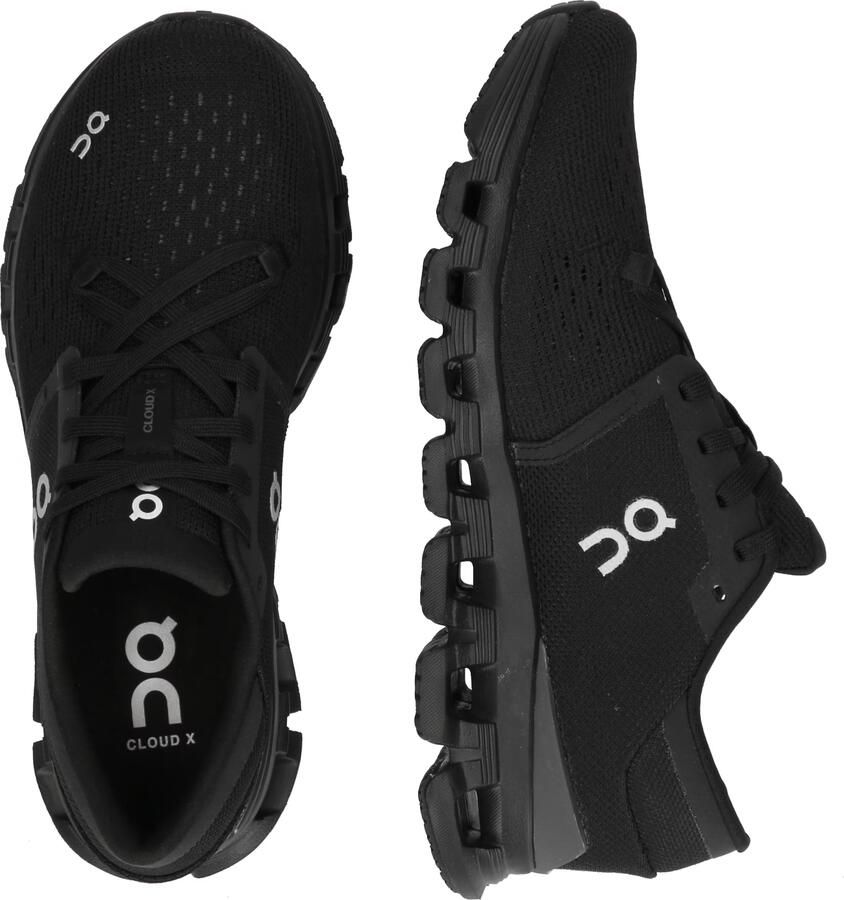ON Running Cloud X 4 Dames Sneakers Schoenen Black-Eclipse 3WE30070106 - Foto 5