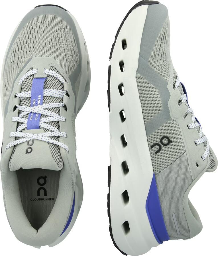On Sneakers laag 'Cloudrunner 3' grijs violetblauw zwart - Foto 5