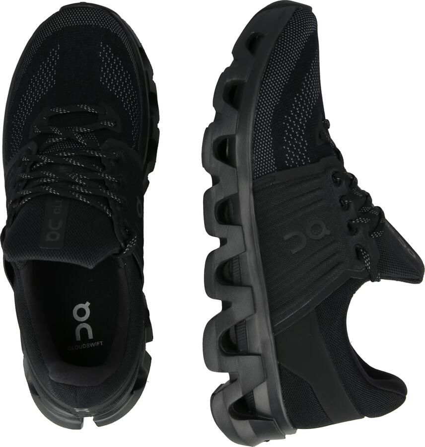 On Cloudswift Sneakers Heren Zwart Mesh Synthetisch - Foto 3