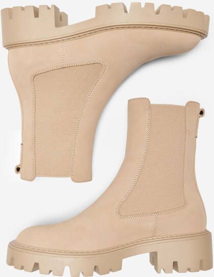 ONLY Shoes Chelsea-boots ONLBETTY-1 blokhak laarsjes instapschoen met opvallende profielzool - Foto 4